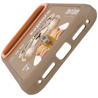 Etui Nimmy Cool&Cute 2.0 Bear na iPhone 17 Pro Max - beżowe