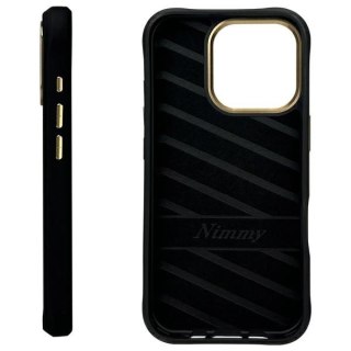 Etui Nimmy Glasses Cool Dog na iPhone 16 Pro Max - czarne