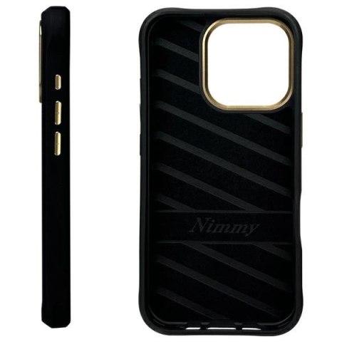 Etui Nimmy Glasses Cool Dog na iPhone 16 Pro Max - czarne
