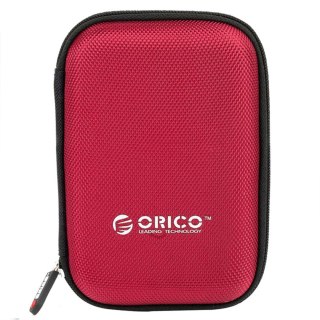 Etui ochronne Orico PHD-25 na dysk przenośny 2,5" - czerwone