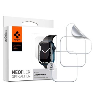 Folia ochronna Spigen Neo Flex 3-Pack na Apple Watch 40 / 41 mm