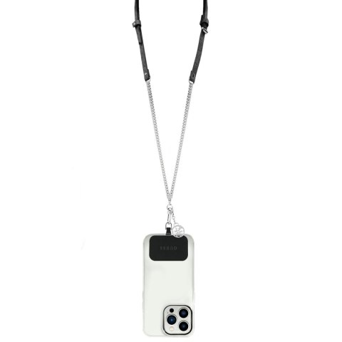 Pasek do telefonu Guess 4G Chain CBDY Strap - czarny
