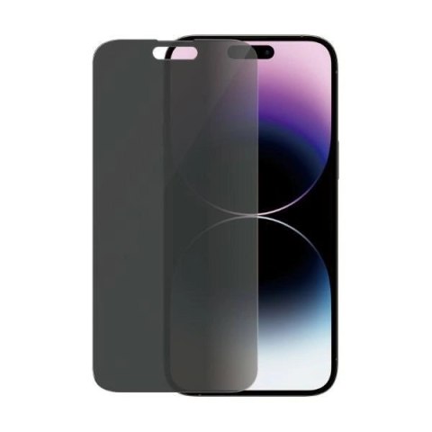 Szkło PanzerGlass Classic Fit prywatyzujące antybakteryjne na iPhone 14 Pro Max