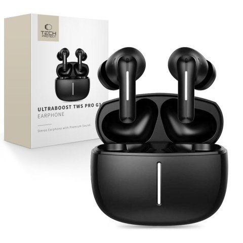 TECH-PROTECT ULTRABOOST TWS EARPHONE PRO G3 BLACK