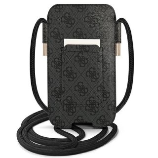 Torebka Guess 4G Big Metal Logo 6.7'' - szara
