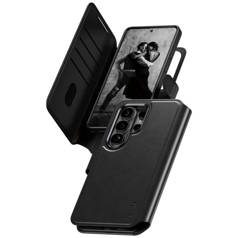 Etui CARE by PanzerGlass Tango 2w1 Wallet na Samsung Galaxy S26 Ultra - czarne