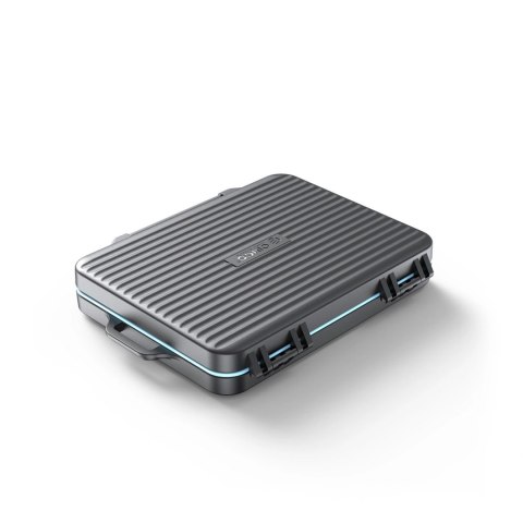 Etui na karty pamięci Black 2.5" SSD, 2.5" HDD, M.2 SSD, SD Card, Micro SD Card, CompactFlash Card, Card Readers