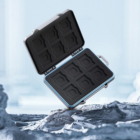 Etui na karty pamięci Black 2.5" SSD, 2.5" HDD, M.2 SSD, SD Card, Micro SD Card, CompactFlash Card, Card Readers