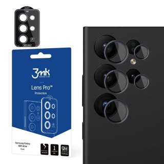 Szkło ochronne na obiektyw aparatu Lens Protection Pro™ do Samsung Galaxy S23 Ultra - czarna