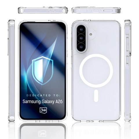 Etui 3mk Armor MagCase na Samsung Galaxy A26 5G - przezroczyste
