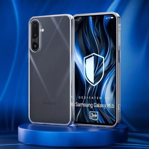 Etui 3mk Clear Case na Samsung Galaxy M16 5G - przezroczyste