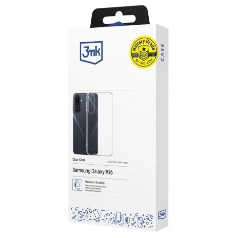 Etui 3mk Clear Case na Samsung Galaxy M16 5G - przezroczyste