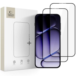 SZKŁO HARTOWANE TECH-PROTECT GLASS FIT+ 2-PACK ONEPLUS NORD 6 BLACK