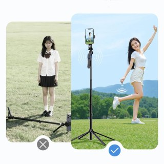 Selfie stick Universal Portable Holder for Phone/Camera/ DSLR - Advanced-with Quad-Footed Base