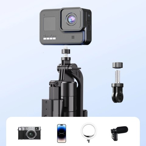 Selfie stick Universal Portable Holder for Phone/Camera/ DSLR - Advanced-with Quad-Footed Base