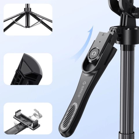 Selfie stick Universal Portable Holder for Phone/Camera/ DSLR - Advanced-with Quad-Footed Base