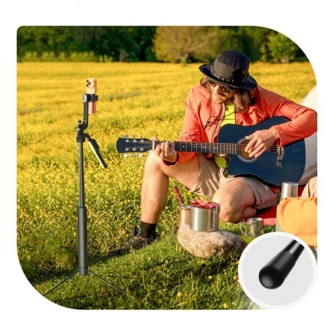 Selfie stick Universal Portable Holder for Phone/Camera/DSLR - Premium