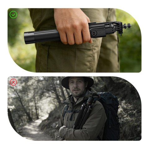 Selfie stick Universal Portable Holder for Phone/Camera/DSLR - Premium