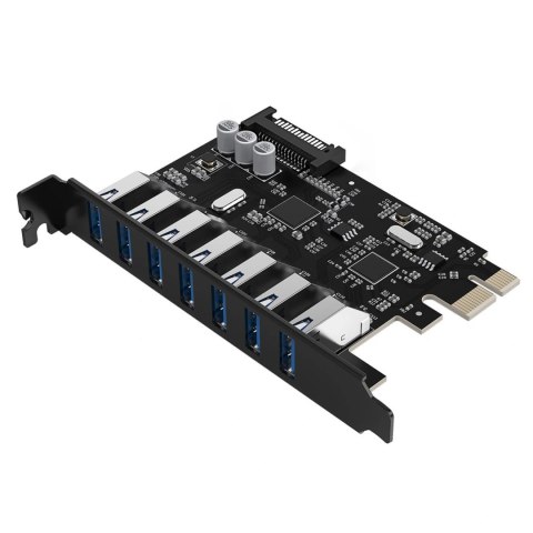 Expansion Card 7-Port USB 3.0PCI-E Desktop Chassis