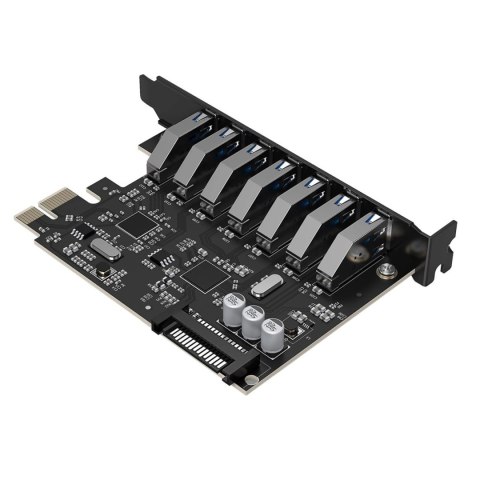 Expansion Card 7-Port USB 3.0PCI-E Desktop Chassis