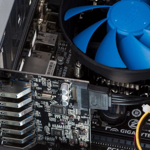 Expansion Card 7-Port USB 3.0PCI-E Desktop Chassis
