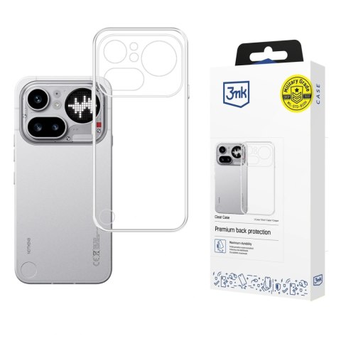 Etui 3mk Clear Case na Nothing Phone (4a) Pro - przezroczyste