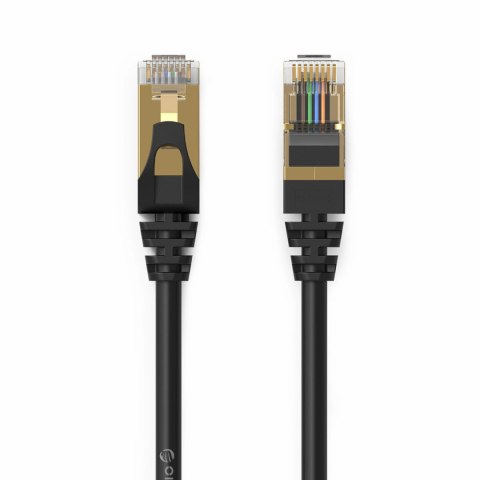 Kabel sieciowy Ethernet Orico PUG-C7 CAT7 10Gbps RJ45 internetowy LAN okrągły 1 m - czarny