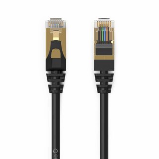 Kabel sieciowy Ethernet Orico PUG-C7 CAT7 10Gbps RJ45 internetowy LAN okrągły 5 m - czarny