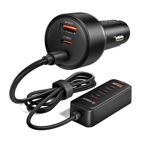 Ładowarka samochodowa ORICO ChargeClip 90W 2A4C Back Clip Multi-Port Car Charger