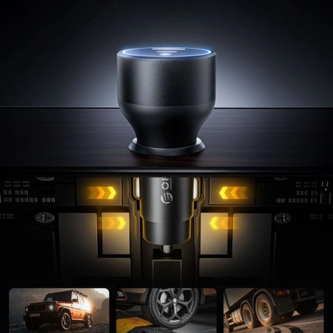 Ładowarka samochodowa ORICO ChargeClip 90W 2A4C Back Clip Multi-Port Car Charger