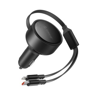 Ładowarka samochodowa ORICO Dual Stretch 60W Split Extension Retractable Car Charger