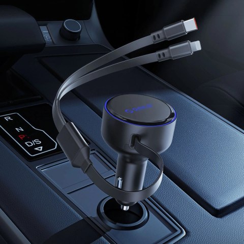 Ładowarka samochodowa ORICO Dual Stretch 60W Split Extension Retractable Car Charger