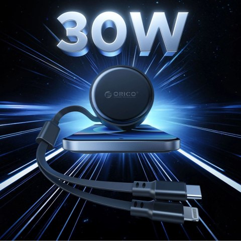 Ładowarka samochodowa ORICO Dual Stretch 60W Split Extension Retractable Car Charger