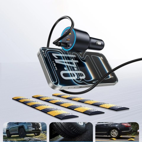 Ładowarka samochodowa ORICO HyperDrive 165W 1A2C Triple PD Car Charger
