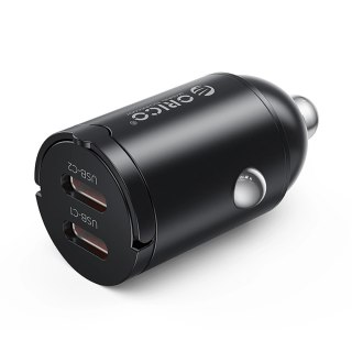 Ładowarka samochodowa ORICO MiniRing 30W Dual USB-C Zinc Alloy Car Charger