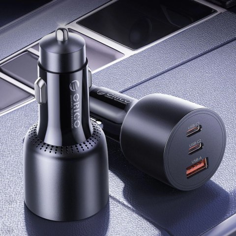 Ładowarka samochodowa ORICO PowerLink 165W 1A2C Aluminum PD Car Charger