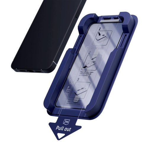 Szkło prywatyzujące 3mk Hardglass Max Privacy na iPhone 16 Pro / 17