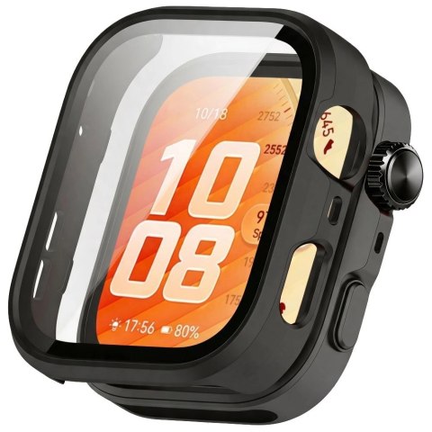 Etui Tech-Protect Defense na Huawei Watch Fit 5 Pro - czarne