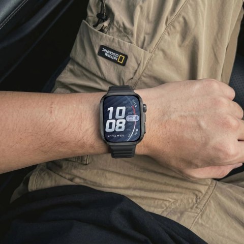 Etui Tech-Protect Defense na Huawei Watch Fit 5 Pro - czarne