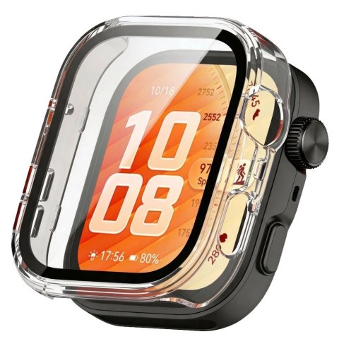 Etui Tech-Protect Defense na Huawei Watch Fit 5 Pro - przezroczyste