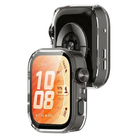Etui Tech-Protect Defense na Huawei Watch Fit 5 Pro - przezroczyste