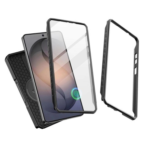 Etui Tech-Protect Kevlar MagSafe 2-Set na Samsung Galaxy S26 Ultra - czarne