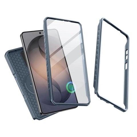 Etui Tech-Protect Kevlar MagSafe 2-Set na Samsung Galaxy S26 Ultra - niebieskie