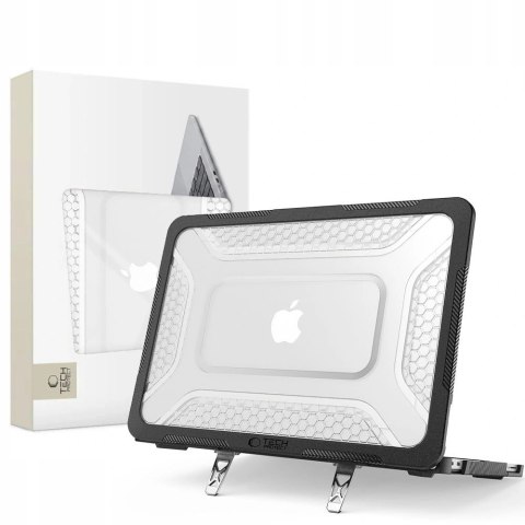 Etui Tech-Protect Kevlar Pro na MacBook Neo 13" 2026 - czarno-przezroczyste