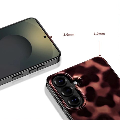 Etui Tech-Protect Lamano MagSafe na Samsung Galaxy A27 5G - brązowo-czarne