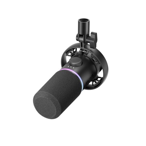 Mikrofon dynamiczny gamingowy BOYA CastMic S60 przewodowy USB XLR - czarny