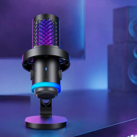 Mikrofon gamingowy BOYA CastMic G40 przewodowy USB-C - czarny