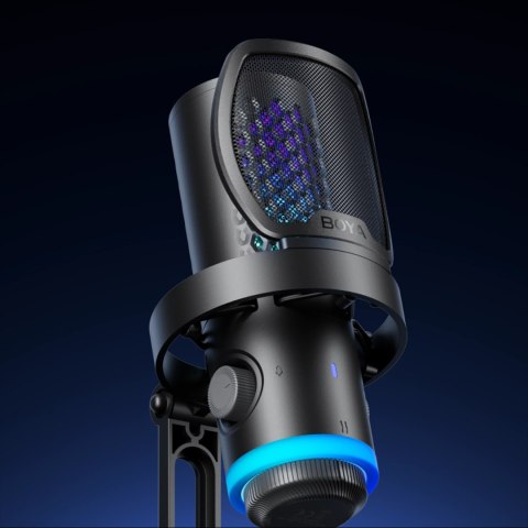 Mikrofon gamingowy BOYA CastMic G40 przewodowy USB-C - czarny