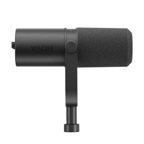 Mikrofon studyjny BOYA CastMic P60B z ramieniem przewodowy USB XLR - czarny