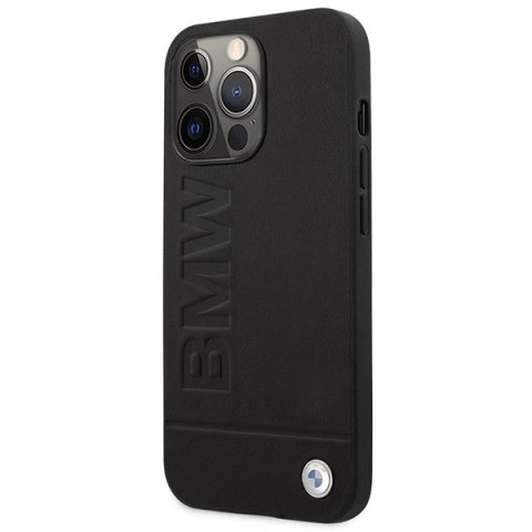 Etui BMW Signature Logo Imprint MagSafe na iPhone 14 Pro - czarne